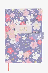 Блокнот на магніті Flowers2 762558ML 128 аркушів Бузковий