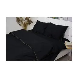 Постільна білизна MirSon Сатин Premium Corner Black Pearl 160x220 (2200001484344) - мініатюра 3