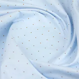 Комплект постільної білизни Cosas підлітковий з простирадлом на резинці MINI DOTS CS26 160 x 220 см (DotsGreyLightBlue_El90-56Steel_155) - мініатюра 5