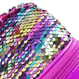 Пенал шкільний YES TP-24 ''Sneakers with sequins'' rainbow - мініатюра 4