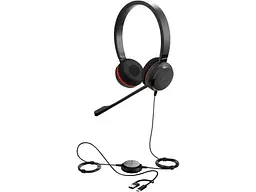 Навушники з мікрофоном Jabra Evolve 30 II USB-C/A Stereo MS Black (5399-823-369) - мініатюра 2