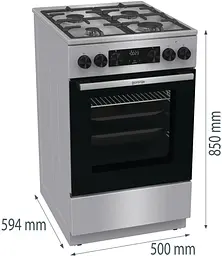 Плита Gorenje GKS5C70HXF - мініатюра 8