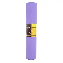 Килимок спортивний Cornix TPE 183 x 61 x 0.6 см для йоги та фітнесу XR-0004 Violet/Purple