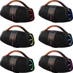 Портативна акустика Defender Beatbox 24 25Вт чорний (65324) (7151829) - мініатюра 2