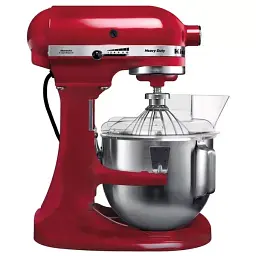Кухонна машина KitchenAid Heavy Duty 4,8 л 5KPM5EER з відкидним блоком червоний