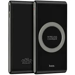 Додаткова батарея Hoco B32 (Wireless Charger) (8000mAh) Black - мініатюра 2