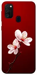 Чохол Demsky Sakura red для Samsung Galaxy M30s / M21