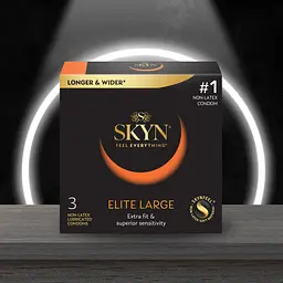 Презервативи Skyn Large 3 шт. збільшений розмір, без латексу, ультратонкі
