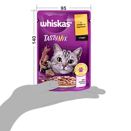 Вологий корм для котів Whiskas TastyMix з ягням та індичкою 2.38 кг (28 шт. х 85 г) - мініатюра 9