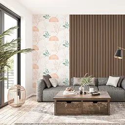 Декоративна стінова рейка Sticker Wall 160x23x3000мм (D) SW-00001538 Коричнева - мініатюра 7