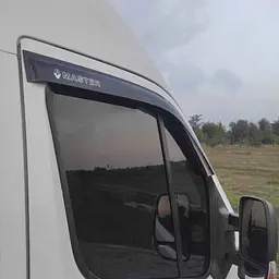 Дефлектори вікон вітровики Renault Master Movano 2003- / 2010- Скотч 3M Voron Glass - мініатюра 3
