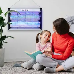 Лампа антимоскітна Led 12W Insect Killer, електроловушка для мух і комарів - мініатюра 3