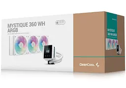 СВО Deepcool Mystique 360 ARGB White (R-LX360-WHDSNMCP-G-1) - мініатюра 6