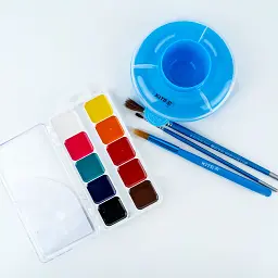 Фарби акварельні Kite Classic 10 кольорів (K-060) - мініатюра 4