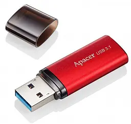 USB Flash Apacer AH25B USB 3.1 128GB Red - мініатюра 3