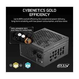 Блок живлення Corsair 750W RM750x Shift ATX 3.1 (CP-9020298-EU) - мініатюра 9