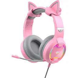 Навушники Havit HV-H2233d Cat Pink (HV-H2233d)