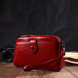 Жіночий шкіряний клатч Vintage 19х12х7 см sum0022725 - мініатюра 7