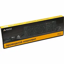 Комплект A4Tech KRS-8572 USB Black - мініатюра 4