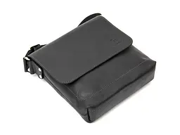 Чоловіча шкіряна сумка GRANDE PELLE 24х24х6 см sum0015574 - мініатюра 3