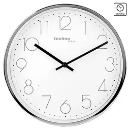 Годинник настінний Technoline WT7210 White/Silver (WT7210), Сріблястий - мініатюра 4