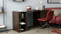 Стіл-тумба трансформер Смарт 1/1 Ferrum-decor 750x1450x500 ДСП Венге Магія 16 мм (FRD-106163) - мініатюра 6