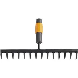 Граблі для грунту 14 зубів Fiskars QuikFit 135511 (1000653) (насадка)