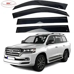 Дефлектори вікон вітровики HIC для Toyota Land Cruiser 200 2007-2021Широкі Оригінал (T58-IJ)