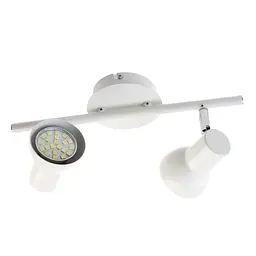Світильник Brille настінно-стельовий спот поворотний накладний HTL-182/2 GU10 WH - мініатюра 4