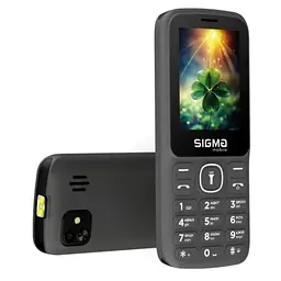 Мобільний телефон mobile X-style 242 Lucky, Grey Sigma teh0020321 - мініатюра 7