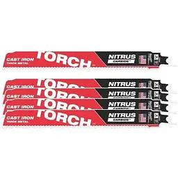 Полотно для шабельних пил TORCH CARBIDE NITRUS MILWAUKEE, 230х2,5мм, (5шт), (метал)
