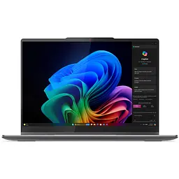 Ноутбук Lenovo Yoga 7 2- в- 1 14ILL10 Intel Core Ultra 7 256 В до 4, 8 ГГц, 14 WUXGA, OLED, сенсорним екраном, 16 ГБ LPDDR5x, 1 ТБ SSD, Intel Arc, Windows 11 Pro, Luna Grey - мініатюра 12