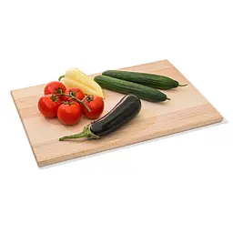 Дошка кухонна обробна дерев'яна з бука 35х50 см, Wood&Steel Бежевий 86369