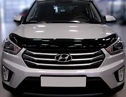 Дефлектор капоту мухобійка для Hyundai Creta 2015- / іх 25
