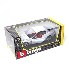Автомодель Bburago Maserati Grantourismo 2008 р 1:24 серый (18-22107) - мініатюра 5