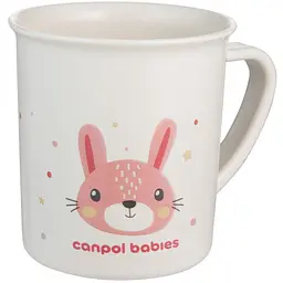 Кружка Canpol babies Cute Animals 170 мл рожева (4/413_pin2) - мініатюра 2