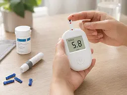 Глюкометр Glucose Meter GLM-76 + 50 тест-смужок та ланцети - мініатюра 2