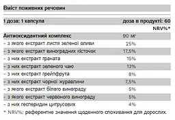 Натуральна добавка Pure Gold Super Green 60 капсул - мініатюра 2