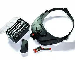 Бінокулярні монтажні окуляри Magnifier 81001-F лупа з підсвіткою - мініатюра 4