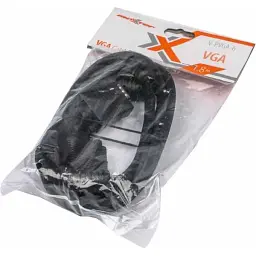 Кабель мультимедійний VGA M to VGA M 1.8m Maxxter (V-PVGA-6) - мініатюра 2