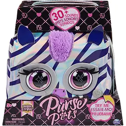 Інтерактивна сумочка Spin Master Purse Pets Зебра (SM26700/5906) - мініатюра 3