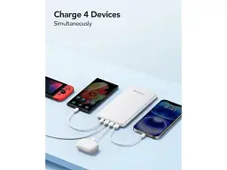 Зовнішній акумулятор (Power Bank) Charmast W2002C 26800mAh (B073FK7TC1) білий - мініатюра 4