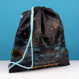 Сумка для взуття 1 Вересня SB-10 Deep Space чорна (533491) - мініатюра 3
