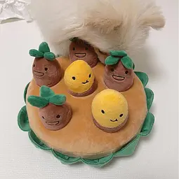 М'яка іграшка для нюхання та ігри в хованки для собак Sweet Potato Hide and Seek - мініатюра 3