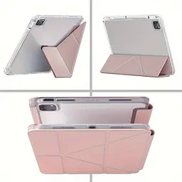 Чохол-книжка BeCover Ultra Slim Origami для Apple iPad Pro M4 2024 11" Pink (711691) - мініатюра 4