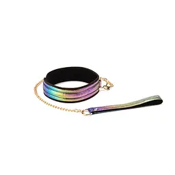 БДСМ-набір Liebe Seele Vivid Rainbow 8 Pieces Set, 8 аксесуарів, екошкіра на оксамитовій основі - мініатюра 5