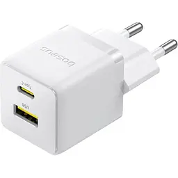 Зарядний пристрій Baseus 1xUSB-C 30 Вт + 1xUSB білий (P1011160A213-00) - мініатюра 6