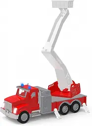 Машинка Driven Micro Пожежна машина з підйомним краном (WH1128Z) - мініатюра 4