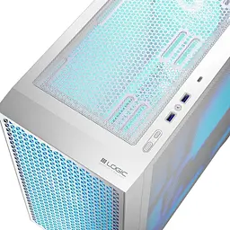 Корпус LogicConcept DART PRO ARGB MINI WHITE MESH без БП (AM-DART-PRO-ARGB-20) - мініатюра 2