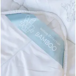 Ковдра полуторна ТЕП Membrana print Bamboo Summer line 1-03997-00000 210х150 см біла - мініатюра 2